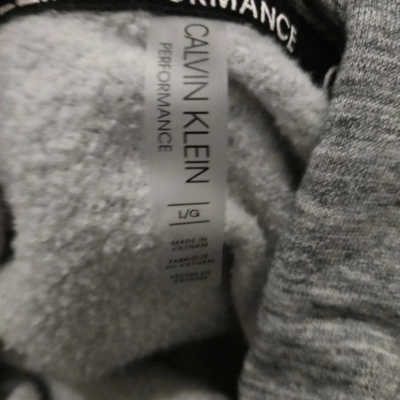 Calvin Klein Performance Cropped Women's Large Sweatshirt - Picture 3 of 5